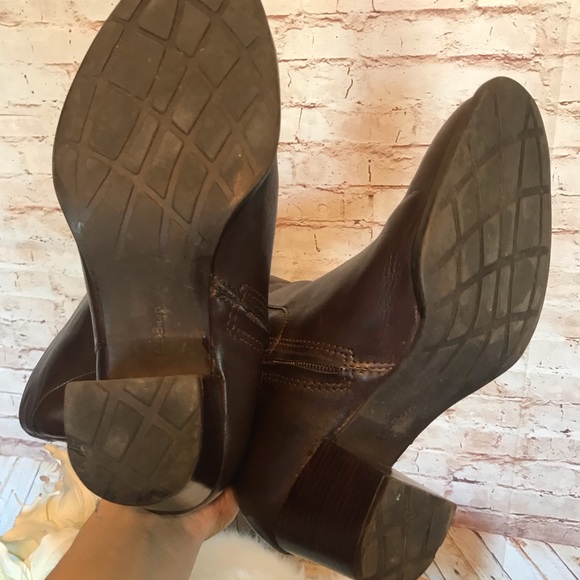 L. L. Bean brown leather boots size 8 made in Brazil - Picture 7 of 8